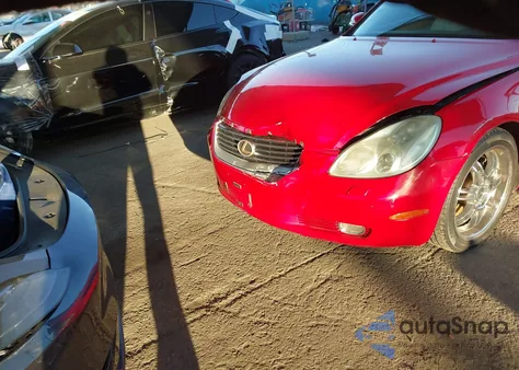 2002 Lexus Sc 430 z USA, uszkodzony, nr VIN JTHFN48Y320008866